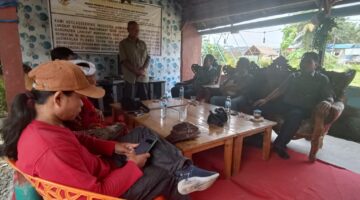 Masyarakat Desa Sumber Jaya Bersama Reclasseering Langkat Dukung Pilkada Damai 2024